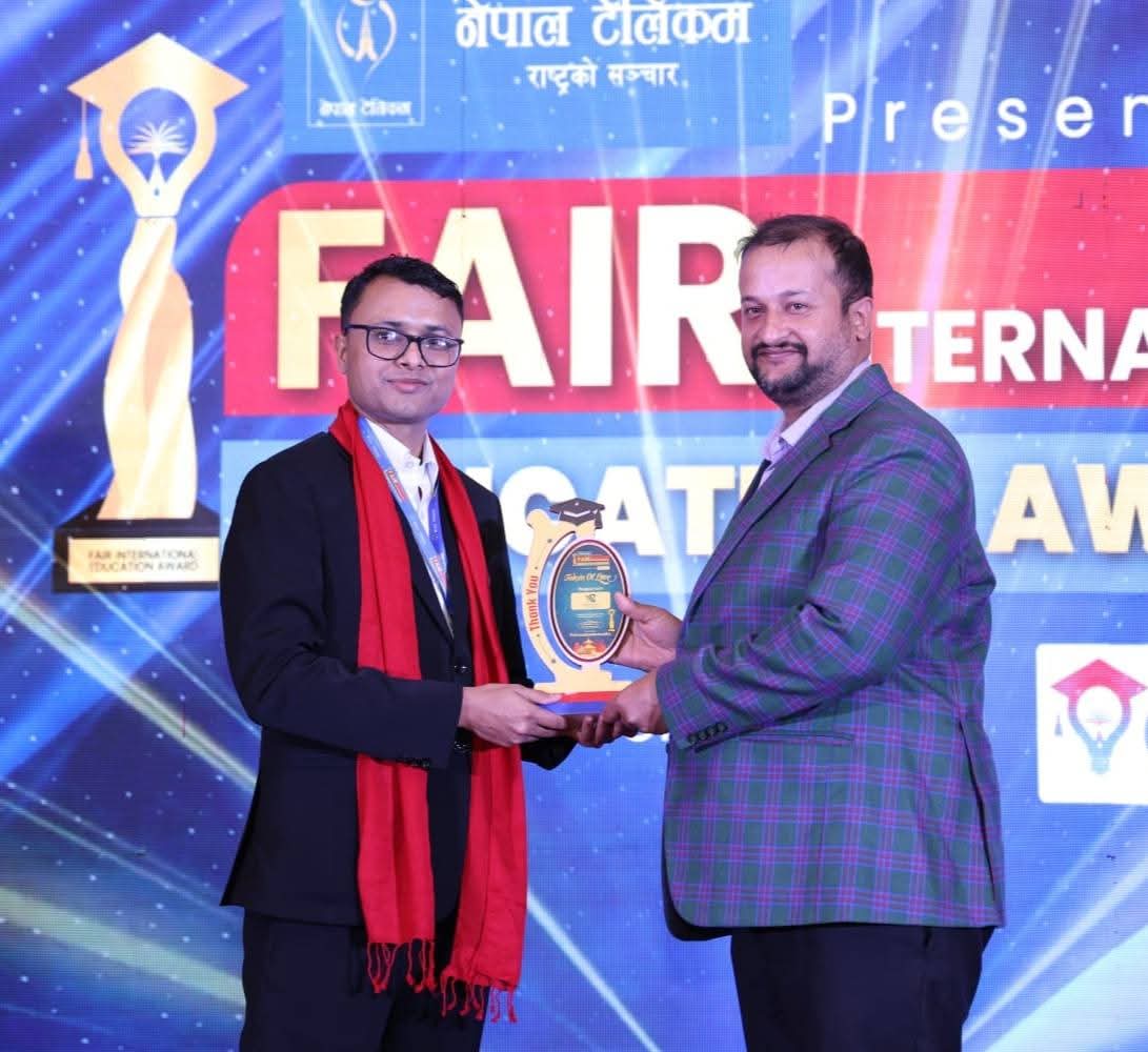 Shikshyalaya College at Fair Express International Education Award 2081